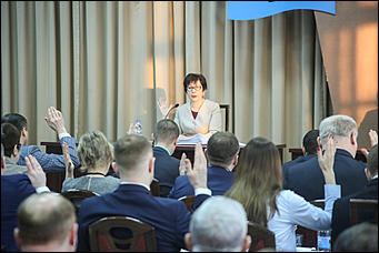 22 февраля 2019 г., Барнаул. Екатерина Смолихина   Как прошла первая в 2019 году сессия Барнаульской гордумы