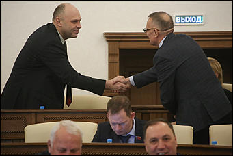 30 ноября 2017 г., Барнаул. Екатерина Смолихина   В последний день осени: как алтайские депутаты принимали бюджет на 2018 год