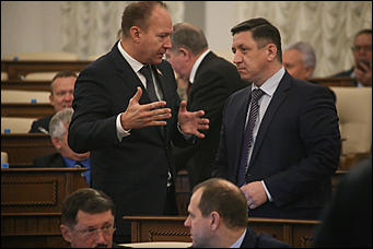 30 ноября 2017 г., Барнаул. Екатерина Смолихина   В последний день осени: как алтайские депутаты принимали бюджет на 2018 год