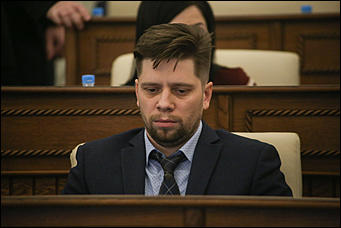 30 ноября 2017 г., Барнаул. Екатерина Смолихина   В последний день осени: как алтайские депутаты принимали бюджет на 2018 год