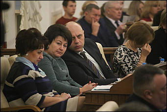 30 ноября 2017 г., Барнаул. Екатерина Смолихина   В последний день осени: как алтайские депутаты принимали бюджет на 2018 год