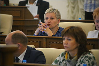 30 августа 2018 г., Барнаул. Екатерина Смолихина   Пора работать: первая сессия депутатов АКЗС после летних каникул