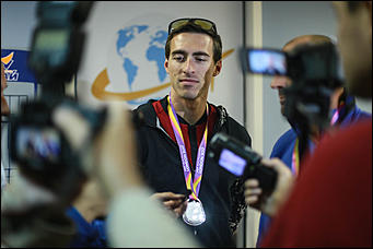 10 августа 2017 г., Барнаул. Екатерина Смолихина Серебро, которое круче золота: триумфальное возвращение Сергея Шубенкова в Барнаул