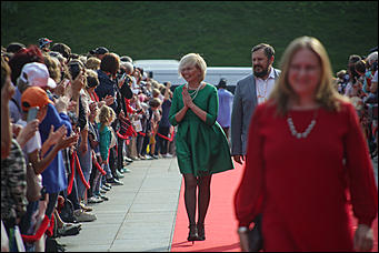 24 июля 2018 г., Барнаул. Екатерина Смолихина   Открытие XX "Шукшинских дней на Алтае"