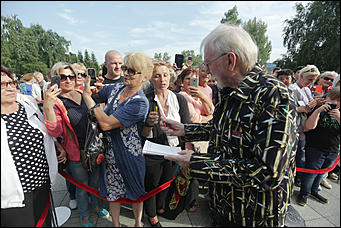 24 июля 2018 г., Барнаул. Екатерина Смолихина   Открытие XX "Шукшинских дней на Алтае"