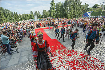 24 июля 2018 г., Барнаул. Екатерина Смолихина   Открытие XX "Шукшинских дней на Алтае"