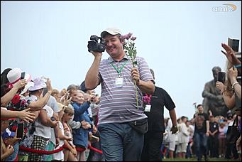 28 июля 2019 г., Сростки. Екатерина Смолихина   Летающая Гребенщикова и стихи из Голливуда: как закрывали фестиваль "Шукшинские дни на Алтае"