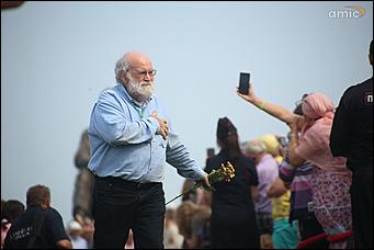 28 июля 2019 г., Сростки. Екатерина Смолихина   Летающая Гребенщикова и стихи из Голливуда: как закрывали фестиваль "Шукшинские дни на Алтае"