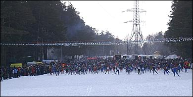 8 марта 2006 г., Барнаул   "Лыжный праздник-2006" 