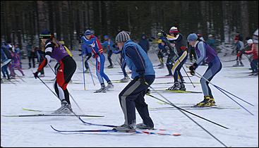 8 марта 2006 г., Барнаул   "Лыжный праздник-2006" 