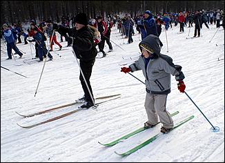 8 марта 2006 г., Барнаул   "Лыжный праздник-2006" 