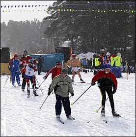 8 марта 2006 г., Барнаул   "Лыжный праздник-2006" 