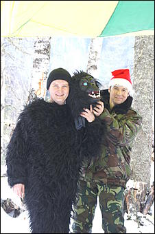 11 февраля 2006 г., Телецкое озеро, гора Кокуя   Горнолыжный карнавал "Новый снег". 