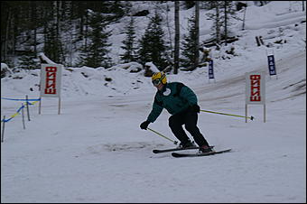 11 февраля 2006 г., Телецкое озеро, гора Кокуя   Горнолыжный карнавал "Новый снег". 