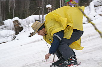 11 февраля 2006 г., Телецкое озеро, гора Кокуя   Горнолыжный карнавал "Новый снег". 