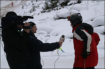 11 февраля 2006 г., Телецкое озеро, гора Кокуя   Горнолыжный карнавал "Новый снег". 