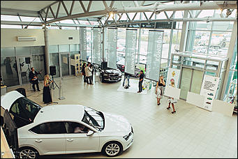 10 октябрь 2015 г., Барнаул   Презентация нового автомобиля ŠKODA Superb