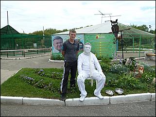 31 июля 2011 г., Барнаул   Выставка живых скульптур