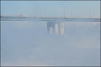 20 ноября 2019 г., Барнаул. Екатерина Смолихина   Как "засыпает" Обь: удивительные фото замерзающей реки