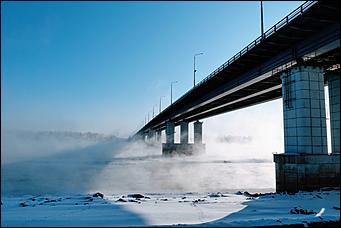 20 ноября 2019 г., Барнаул. Екатерина Смолихина   Как "засыпает" Обь: удивительные фото замерзающей реки