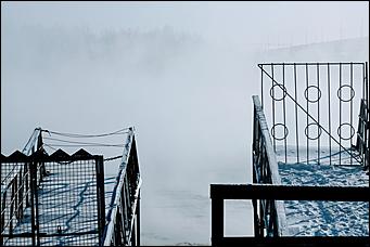 20 ноября 2019 г., Барнаул. Екатерина Смолихина   Как "засыпает" Обь: удивительные фото замерзающей реки