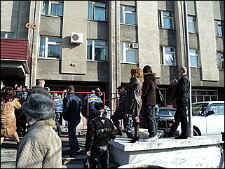 25 октября 2010 г., Барнаул   Митинг в преддверии общественных слушаний