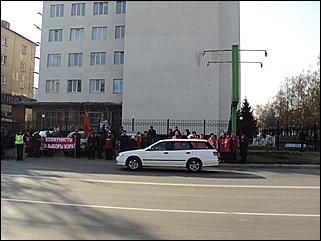 25 октября 2010 г., Барнаул   Митинг в преддверии общественных слушаний