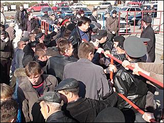 25 октября 2010 г., Барнаул   Митинг в преддверии общественных слушаний