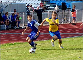 2 сентября 2009 г., Комсомольск-на-Амуре   «Смена» - «Динамо» - 0:0, чемпионат России по футболу, 2-й дивизион, зона «Восток». Фото: Валерий Парханюк (ФК «Смена»)