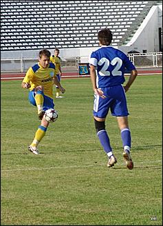 2 сентября 2009 г., Комсомольск-на-Амуре   «Смена» - «Динамо» - 0:0, чемпионат России по футболу, 2-й дивизион, зона «Восток». Фото: Валерий Парханюк (ФК «Смена»)
