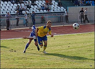 2 сентября 2009 г., Комсомольск-на-Амуре   «Смена» - «Динамо» - 0:0, чемпионат России по футболу, 2-й дивизион, зона «Восток». Фото: Валерий Парханюк (ФК «Смена»)