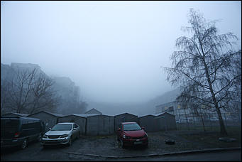 3 ноября 2017 г., Барнаул. Екатерина Смолихина   Сайлент Хилл по-барнаульски: туманный город в объективе Amic.ru