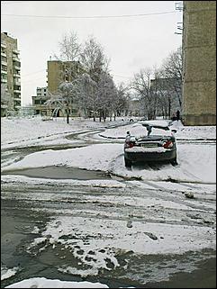 9 ноября 2008 г., Барнаул   Первый снег 