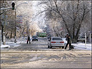 9 ноября 2008 г., Барнаул   Первый снег 