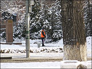 9 ноября 2008 г., Барнаул   Первый снег 