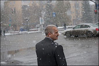 21 октябрь 2016 г., Барнаул  © Амител Вячеслав Мельников   Барнаул в снежных кружевах. Фоторепортаж