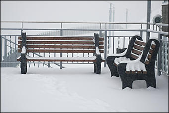 9 ноябрь 2016 г., Барнаул © Амител Вячеслав Мельников    Сильный снегопад накрыл Барнаул. Фоторепортаж