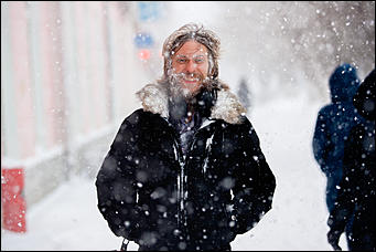 26 январь 2017 г., Барнаул © Амител Вячеслав Мельников   "Не видно ни зги", или Последняя снежная сказка в Барнауле 