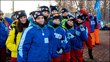 29 январь 2016 г., Барнаул © Амител Вячеслав Мельников   Как провожали бойцов "Снежного десанта". Фоторепортаж 