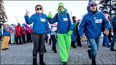 29 январь 2016 г., Барнаул © Амител Вячеслав Мельников   Как провожали бойцов "Снежного десанта". Фоторепортаж 