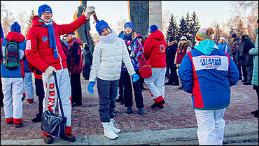 29 январь 2016 г., Барнаул © Амител Вячеслав Мельников   Как провожали бойцов "Снежного десанта". Фоторепортаж 