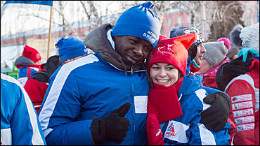 29 январь 2016 г., Барнаул © Амител Вячеслав Мельников   Как провожали бойцов "Снежного десанта". Фоторепортаж 