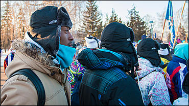 29 январь 2016 г., Барнаул © Амител Вячеслав Мельников   Как провожали бойцов "Снежного десанта". Фоторепортаж 