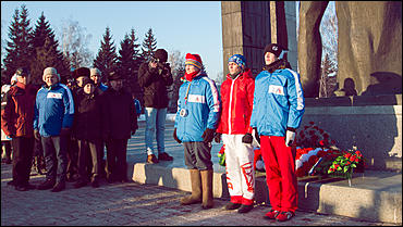 29 январь 2016 г., Барнаул © Амител Вячеслав Мельников   Как провожали бойцов "Снежного десанта". Фоторепортаж 