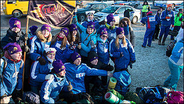 29 январь 2016 г., Барнаул © Амител Вячеслав Мельников   Как провожали бойцов "Снежного десанта". Фоторепортаж 