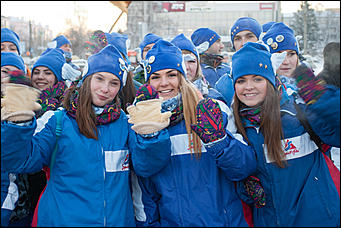 27 январь 2017 г., Барнаул © Амител Вячеслав Мельников   "Снежный десант" на помощь деревне  
