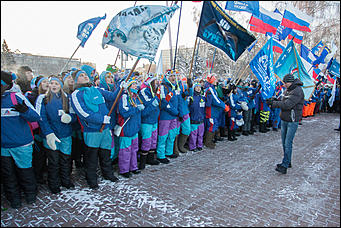 27 январь 2017 г., Барнаул © Амител Вячеслав Мельников   "Снежный десант" на помощь деревне  