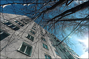 16 апреля 2019 г., Барнаул. Екатерина Смолихина   Зима вернулась: фотографии заснеженного Барнаула под апрельским солнцем