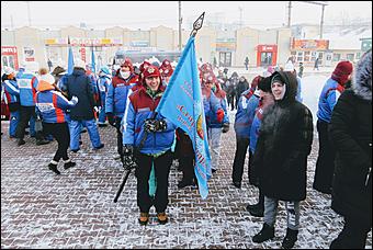 31 января 2020 г., Барнаул. Екатерина Смолихина   На борьбу со снегом. Как в Барнауле стартовала акция "Снежный десант"