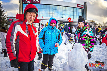 13 январь 2015 г., Барнаул   Фестиваль "102,9 снеговика от Юмор FM Барнаул"